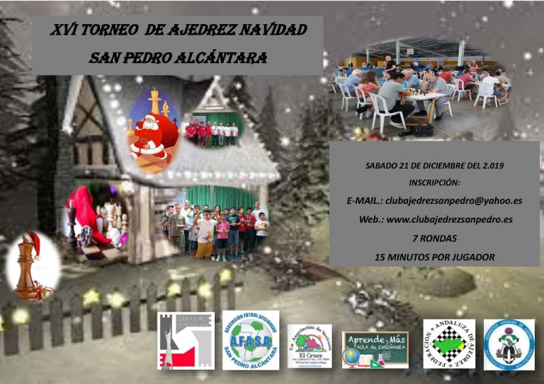 XVI Torneo de Ajedrez Navidad San Pedro Alcántara