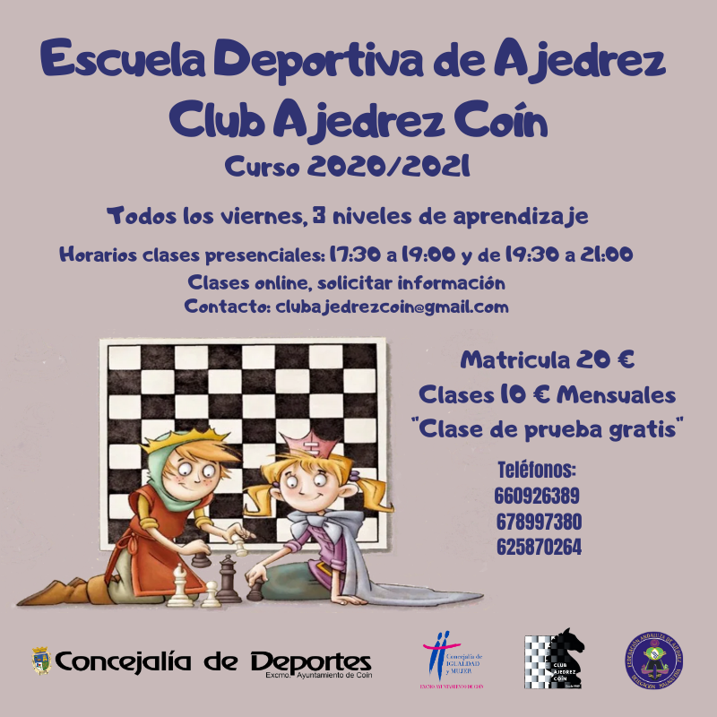 Escuela deportiva «Club Ajedrez Coín»