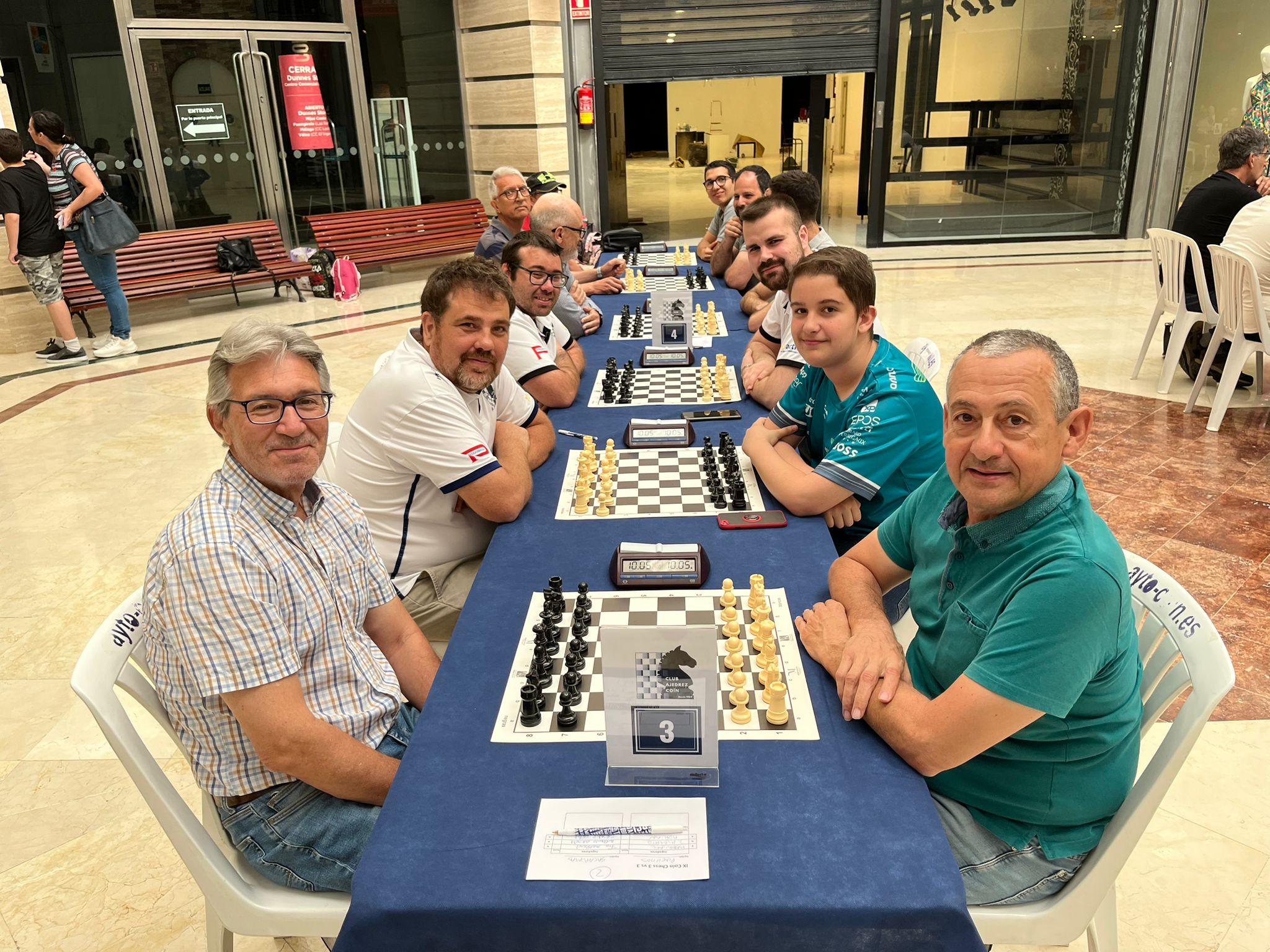 IX Coín Chess 3 VS 3