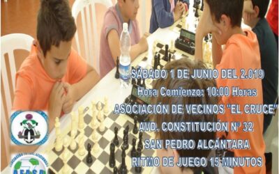 VII Circuito Infantil Provincial de Málaga Ajedrez